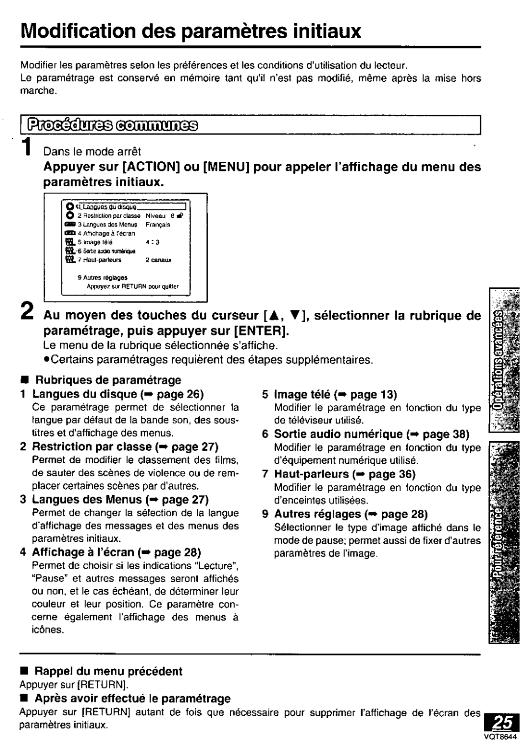 Panasonic DVD-PV55 manual 