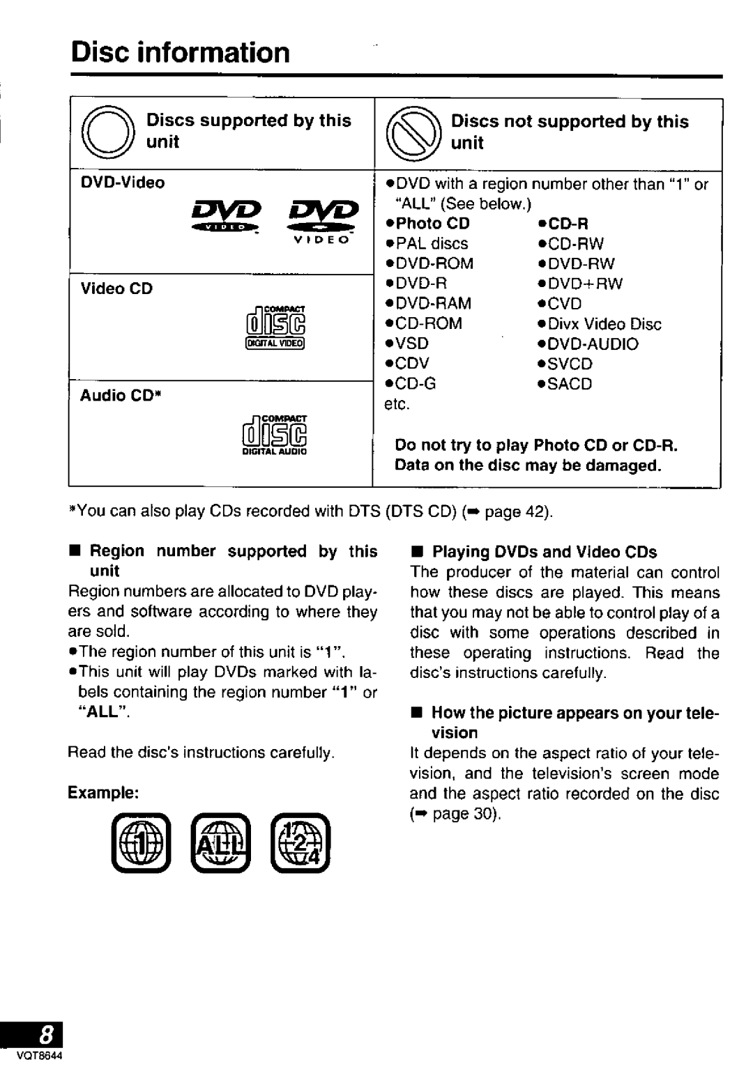 Panasonic DVD-PV55 manual 