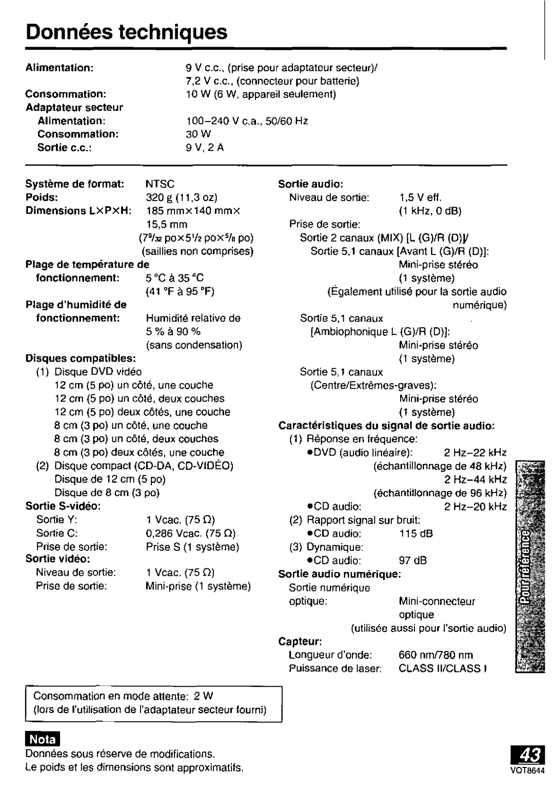 Panasonic DVD-PV55 manual 