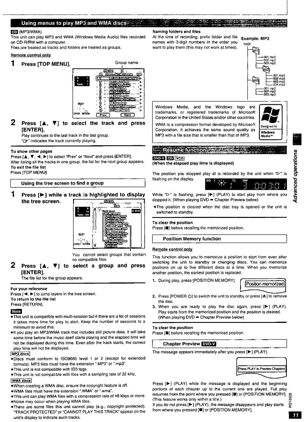 Panasonic DVD-RP62 manual 