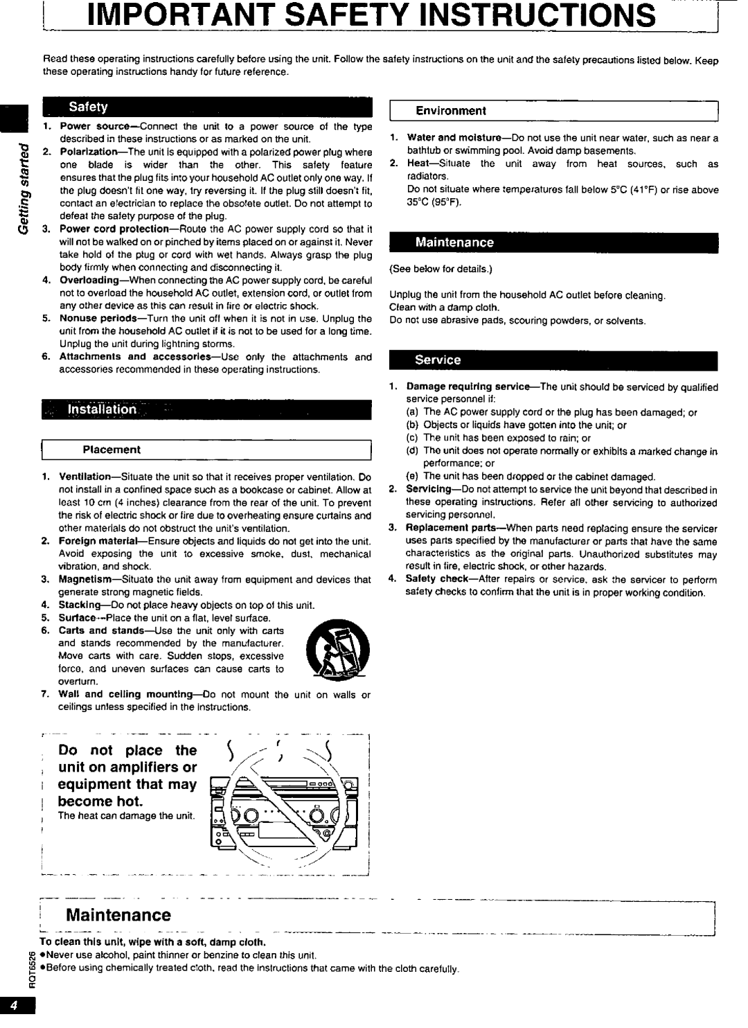 Panasonic DVD-RP62 manual 