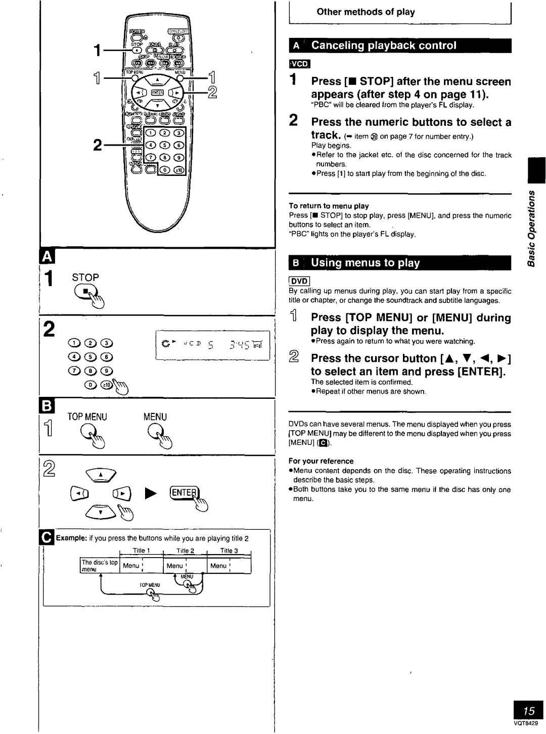 Panasonic DVD-RV20, DVD-RV30, DVD-RV10 manual 