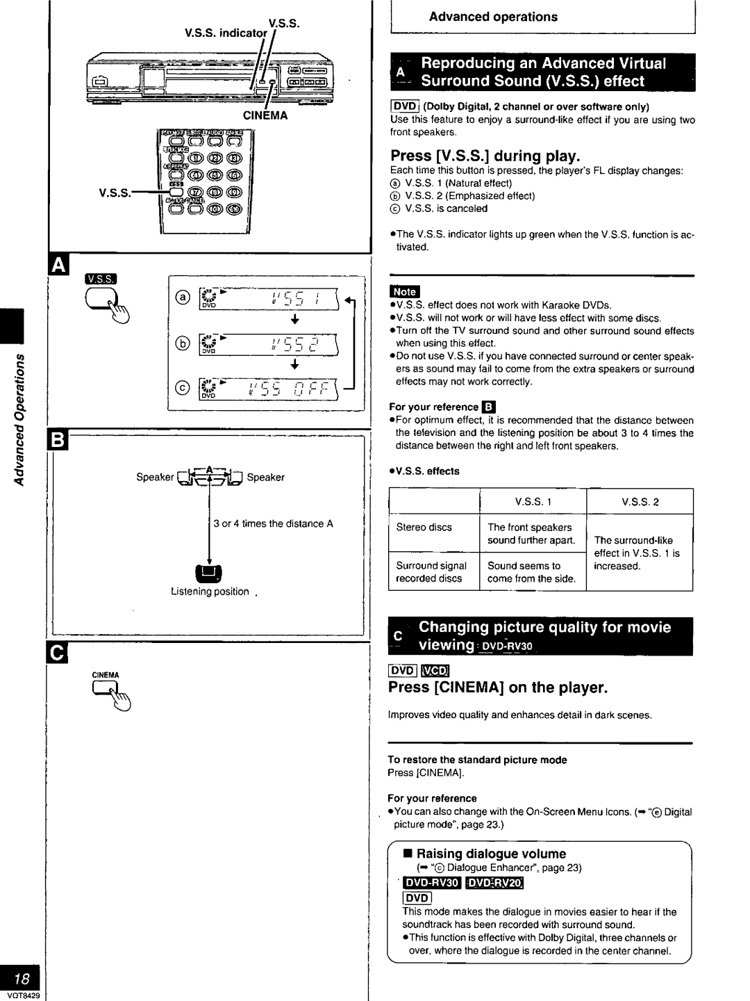 Panasonic DVD-RV20, DVD-RV30, DVD-RV10 manual 