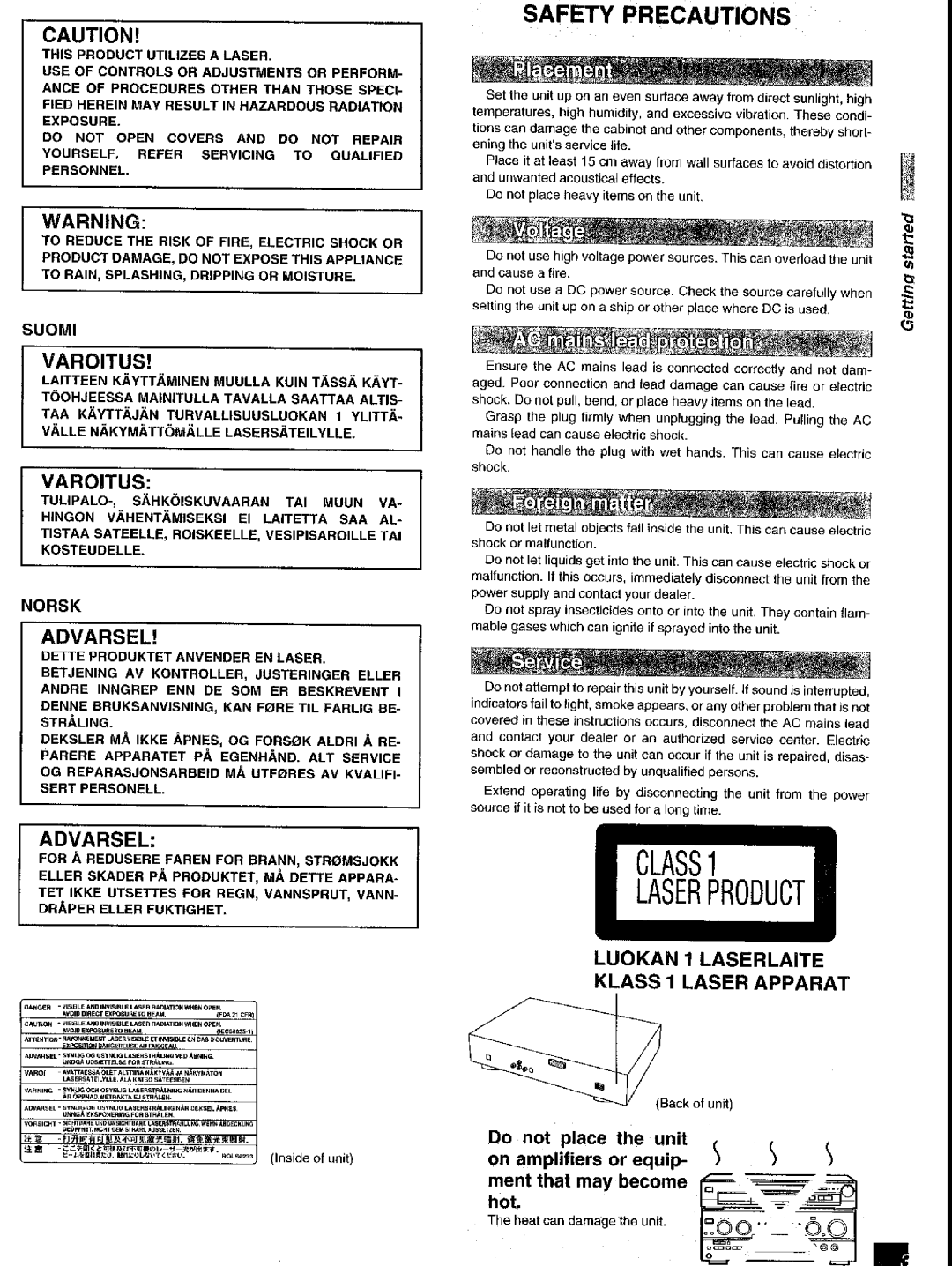 Panasonic DVD-RV41, DVD-RV31 manual 