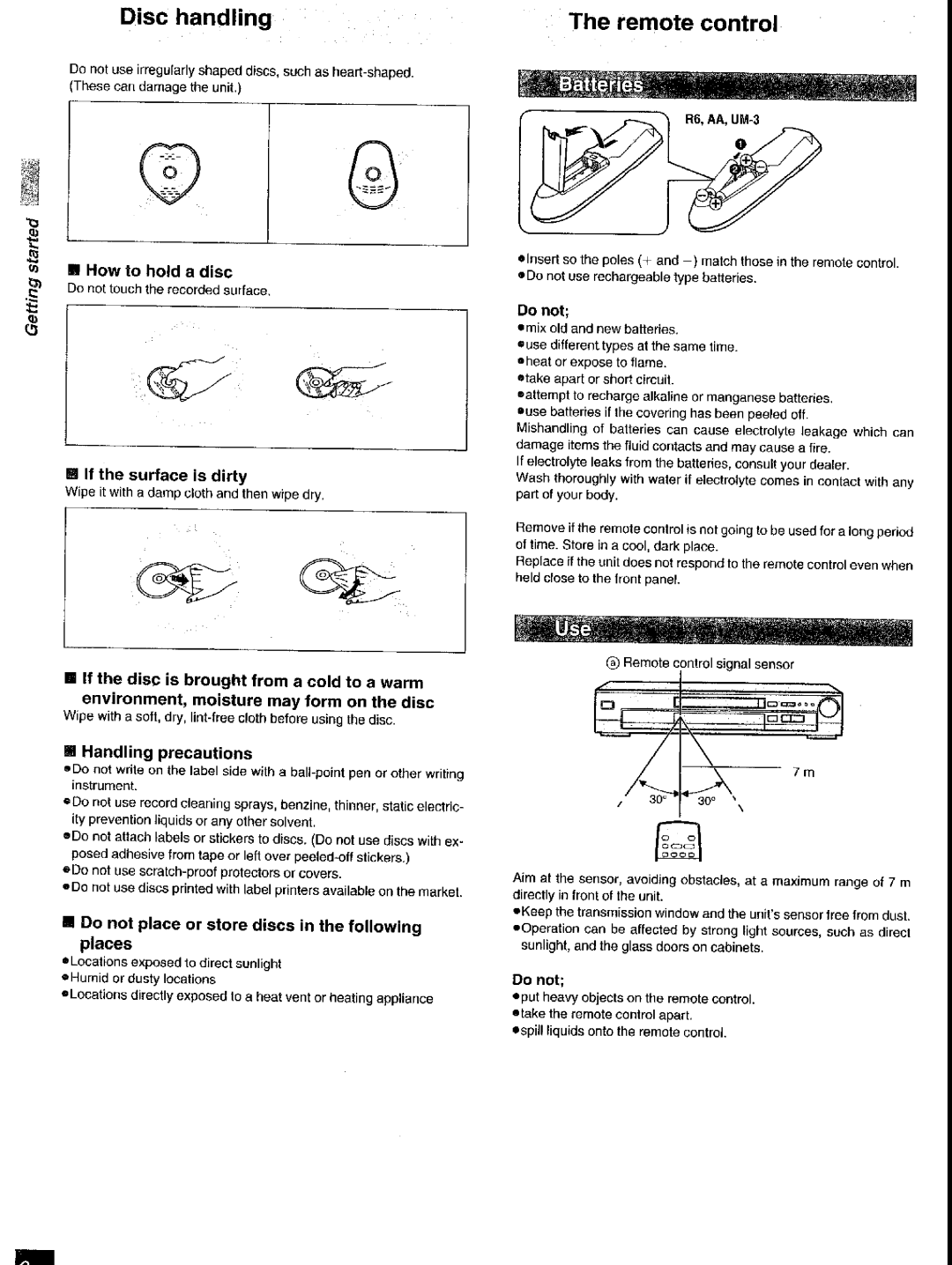 Panasonic DVD-RV31, DVD-RV41 manual 