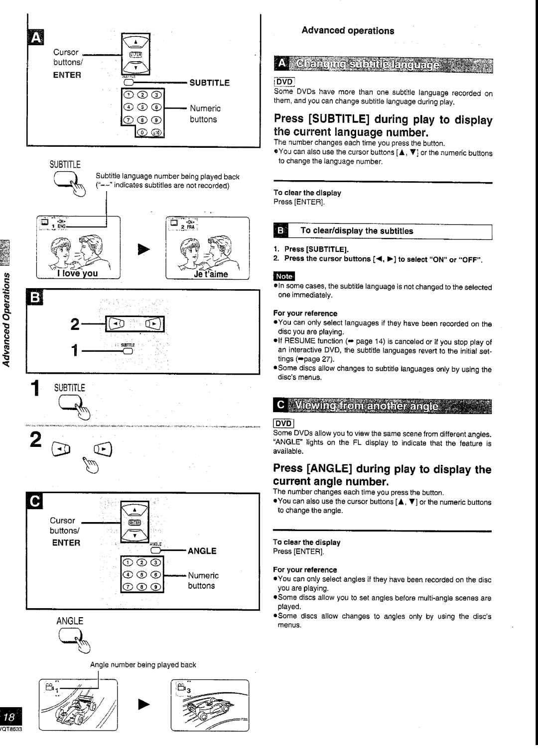 Panasonic DVD-RV40 manual 