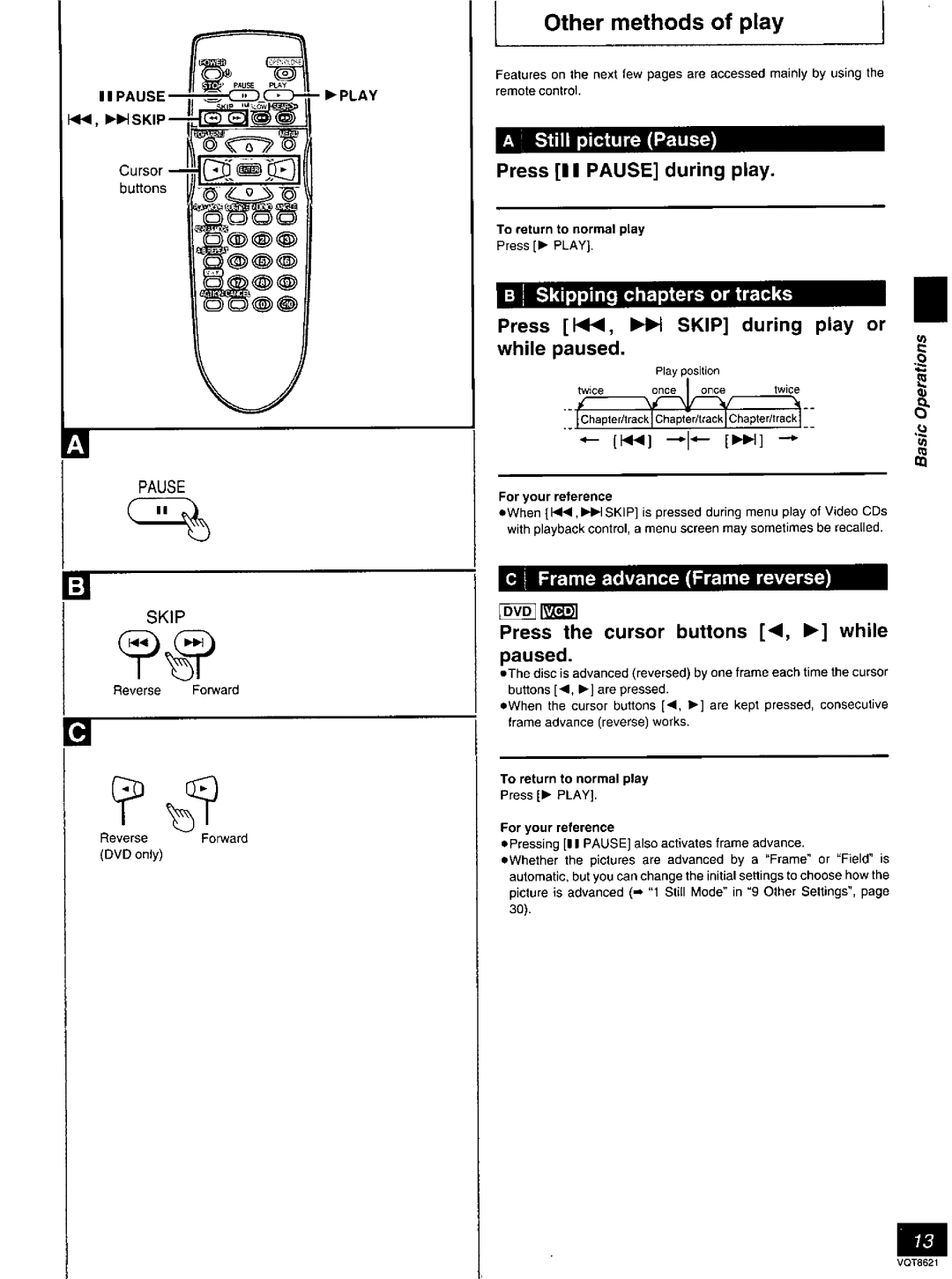 Panasonic DVD-RV80 manual 