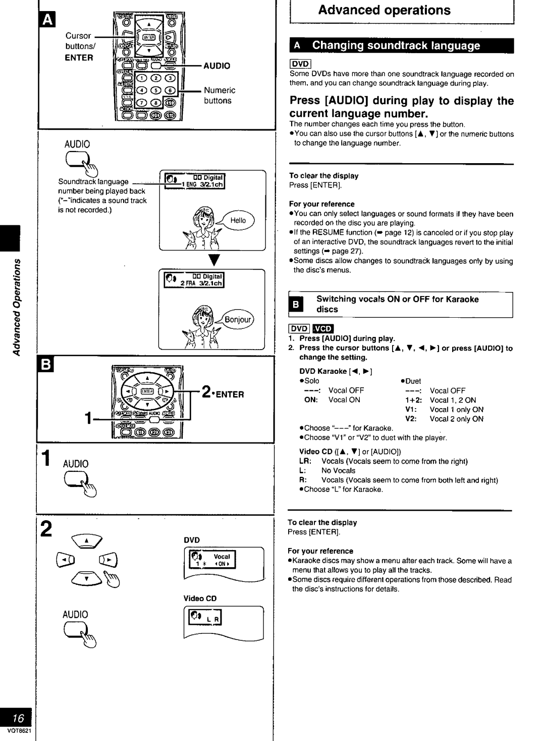 Panasonic DVD-RV80 manual 