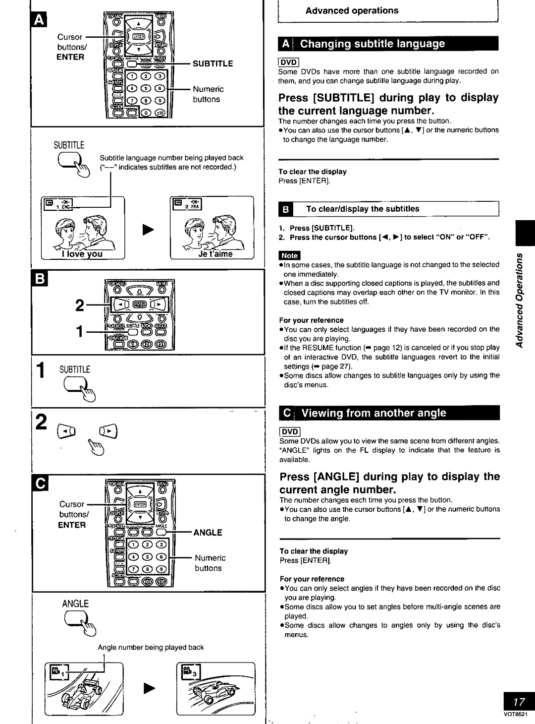 Panasonic DVD-RV80 manual 