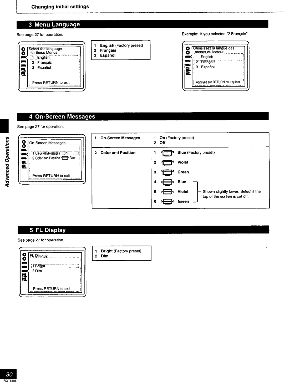 Panasonic DVDCV40, DVD-CV35 manual 