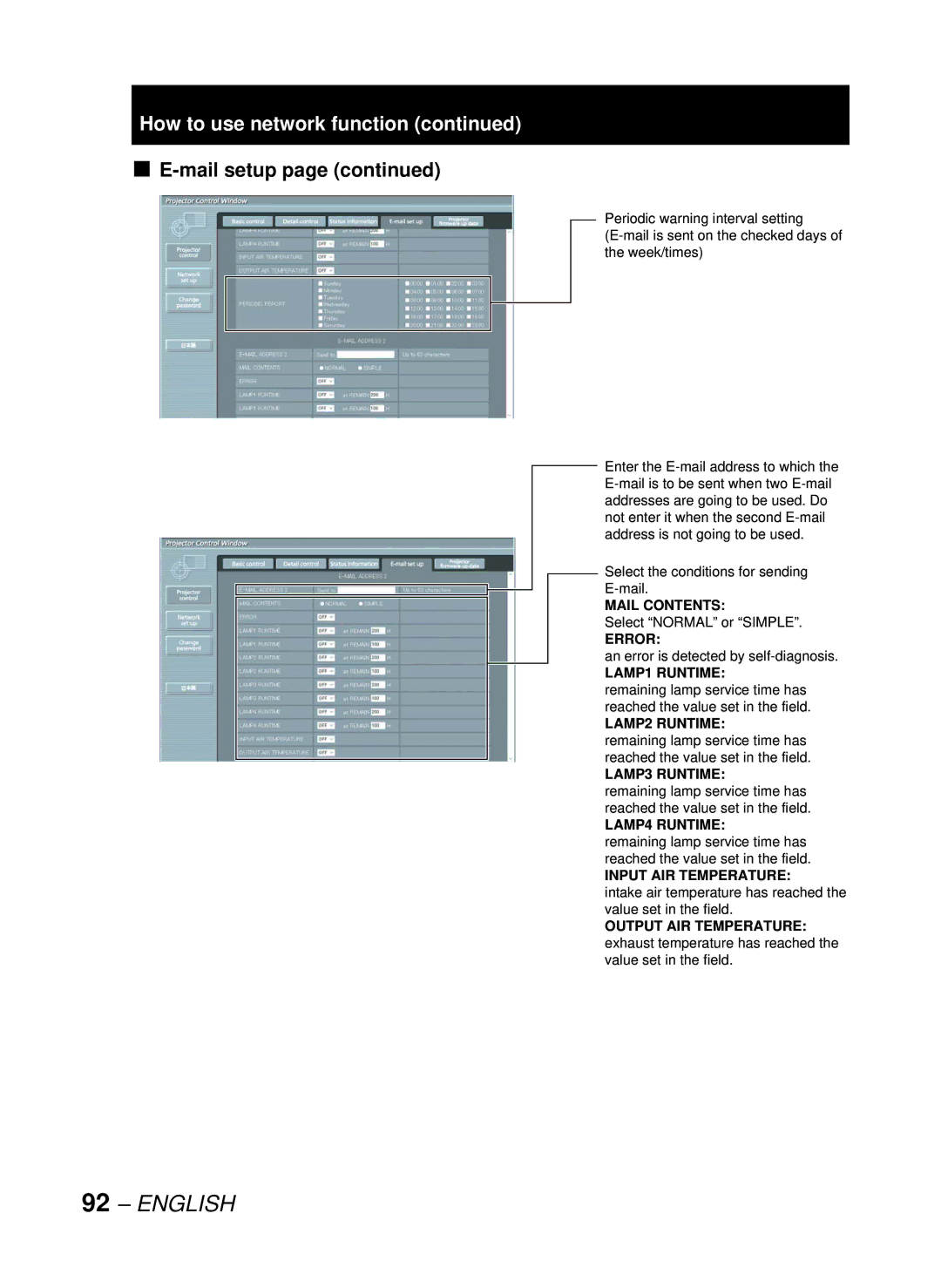 Panasonic DW10000U, PT-D10000U manual English 