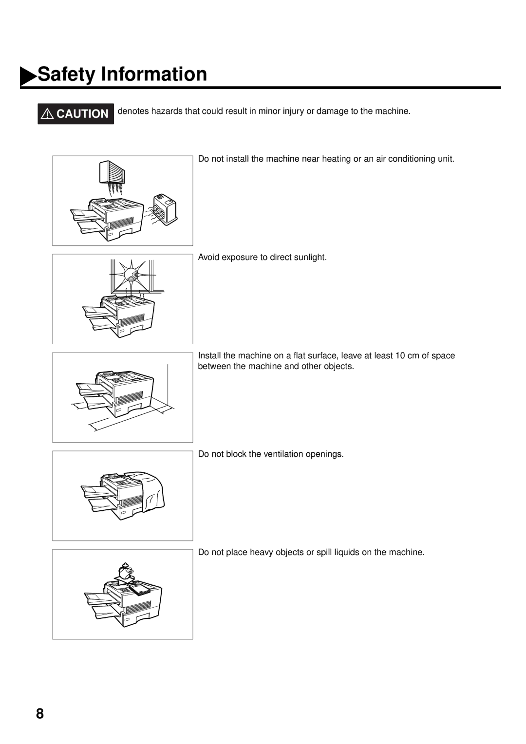 Panasonic DX-2000 manual Safety Information 