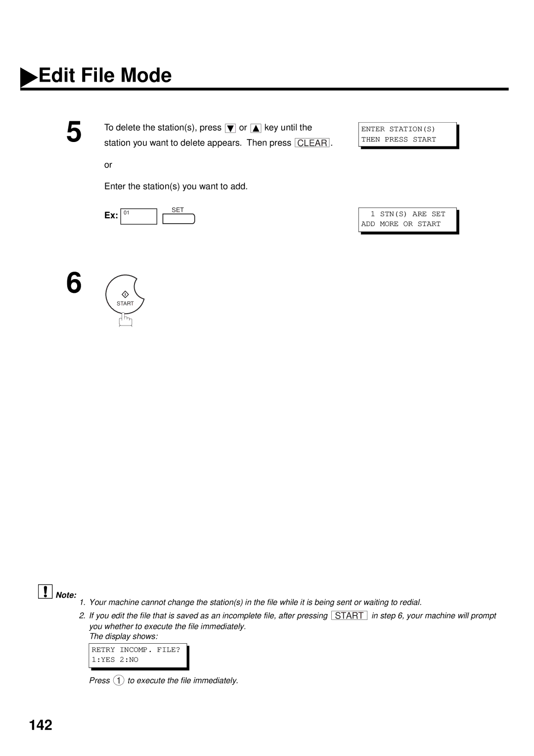 Panasonic DX-2000 manual Enter the stations you want to add 