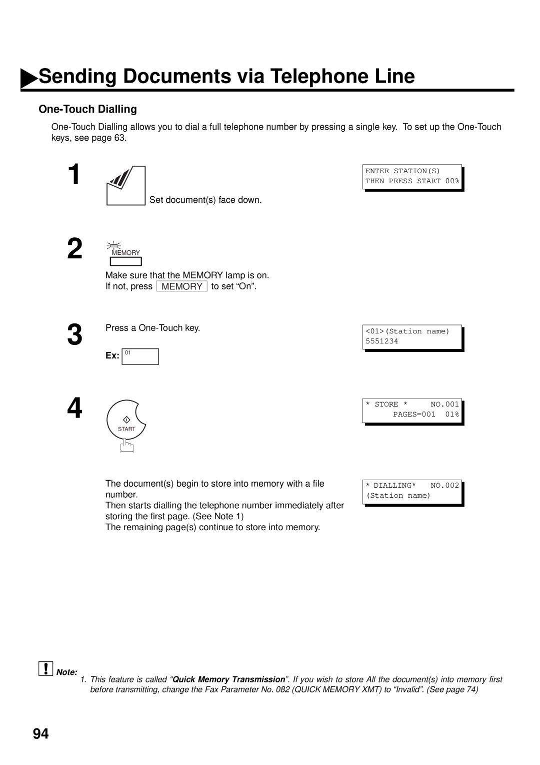 Panasonic DX-2000 manual 01Station name 