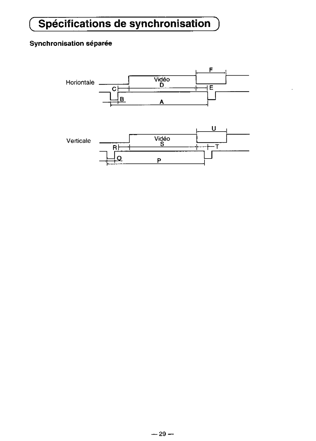 Panasonic E50 manual 