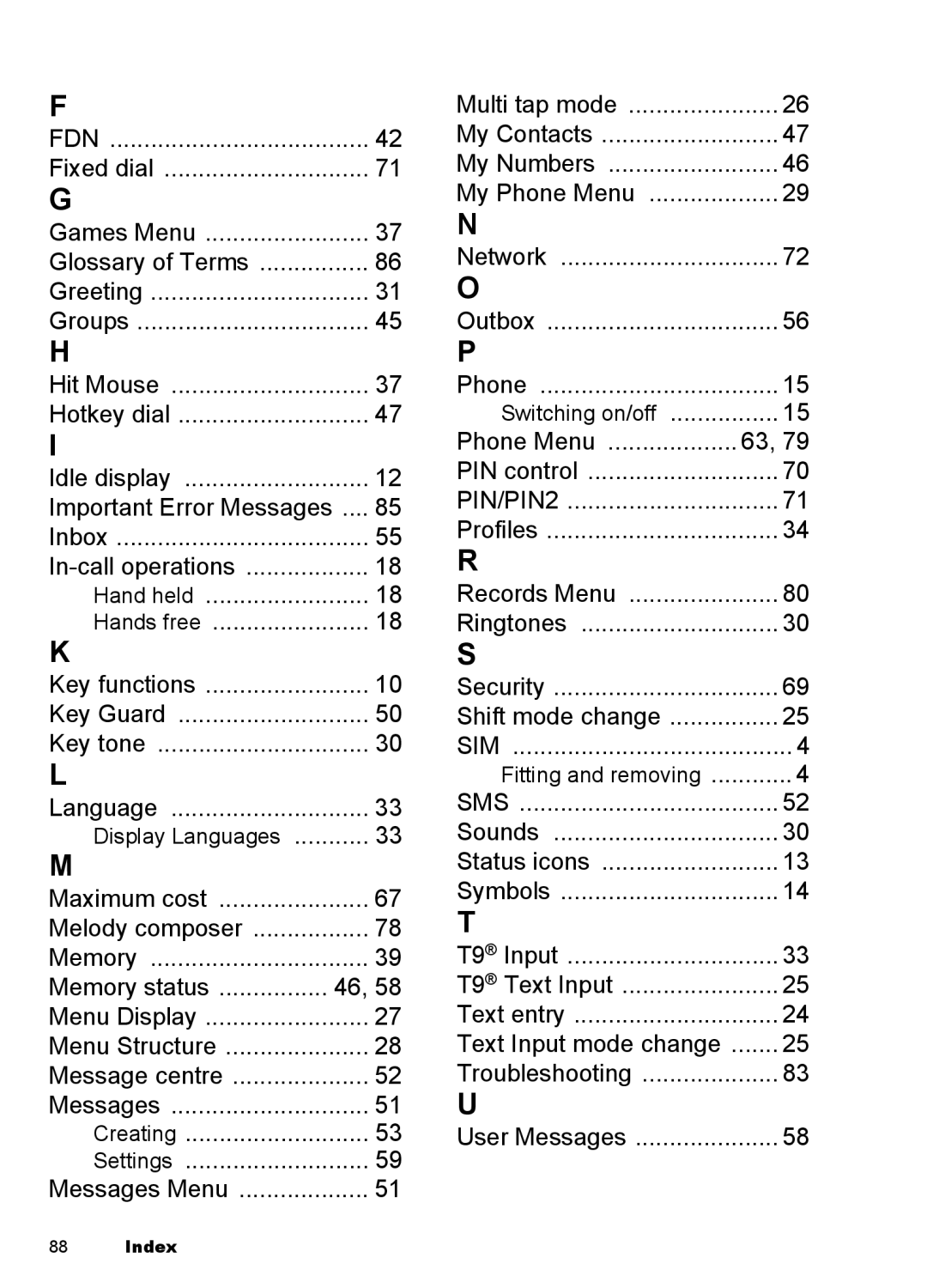 Panasonic EB-A100 manual Important Error Messages 