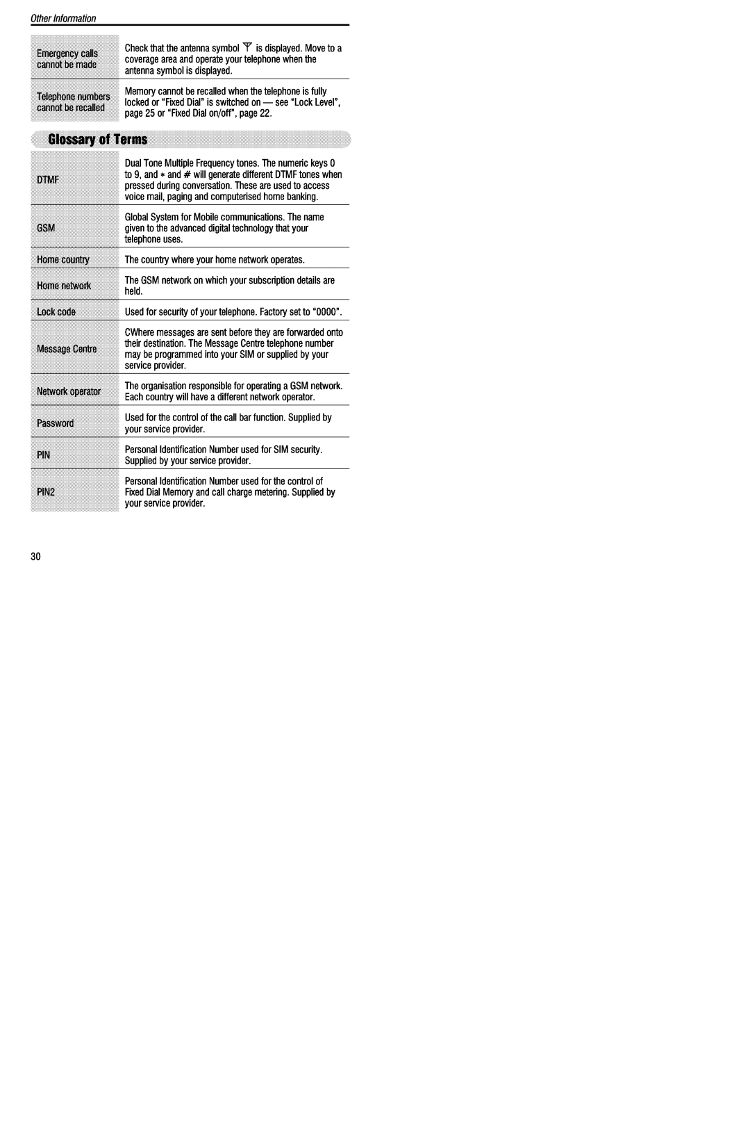 Panasonic EB-G500 manual 