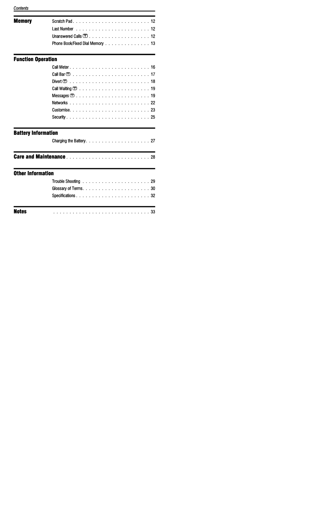 Panasonic EB-G500 manual 