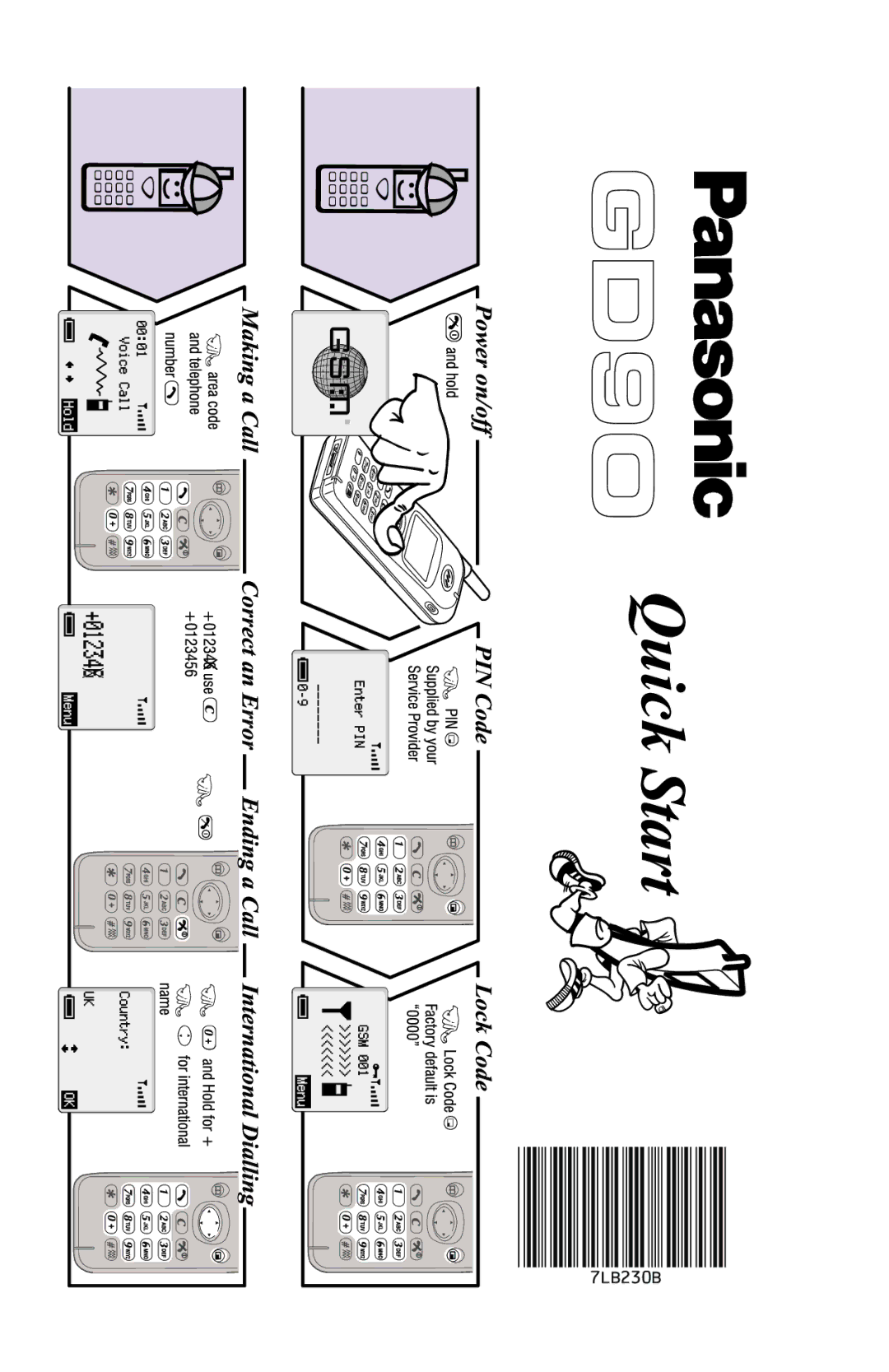 Panasonic EB-GD90 operating instructions 