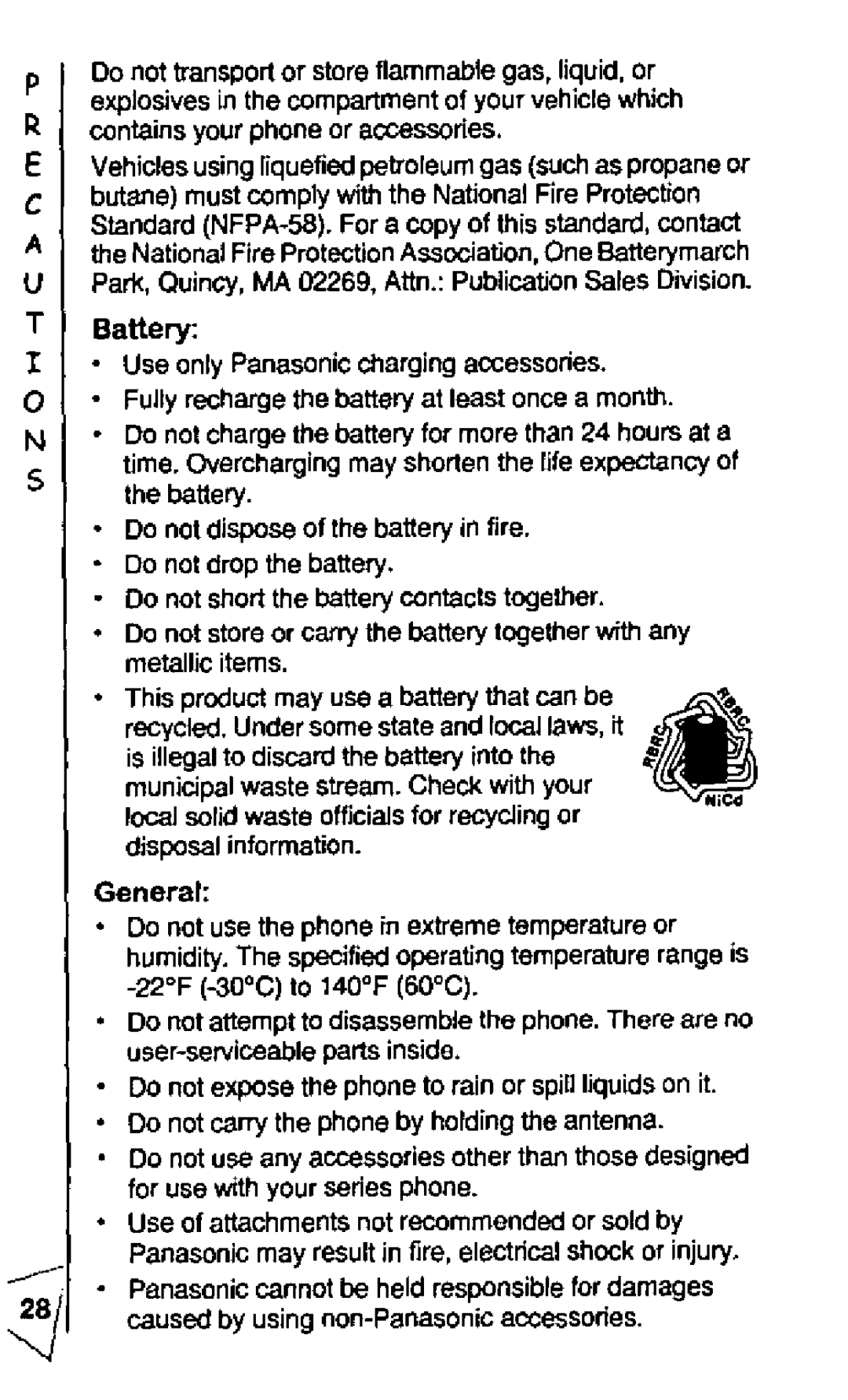 Panasonic EB-H64, EBH63 manual 