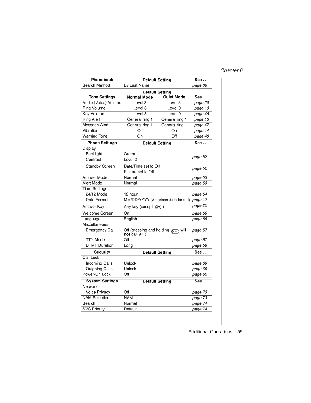 Panasonic EB-TX310 operating instructions System Settings 