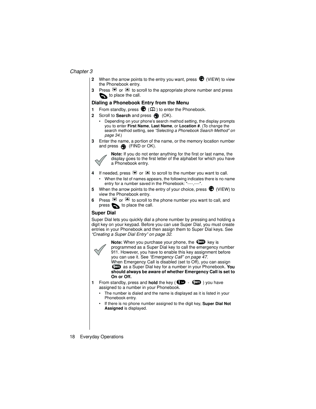 Panasonic EB-TX320 operating instructions Dialing a Phonebook Entry from the Menu, Super Dial 