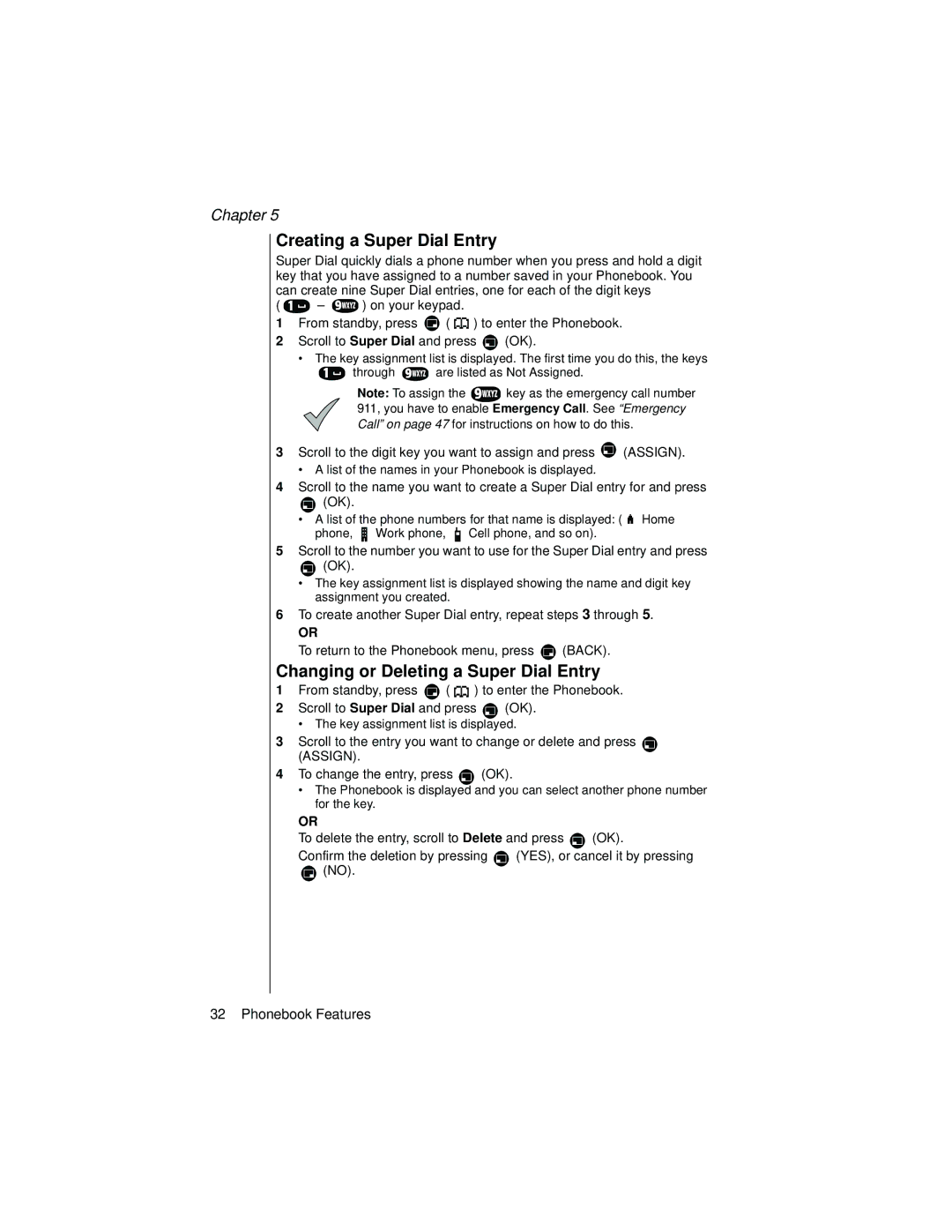 Panasonic EB-TX320 operating instructions Creating a Super Dial Entry, Changing or Deleting a Super Dial Entry 