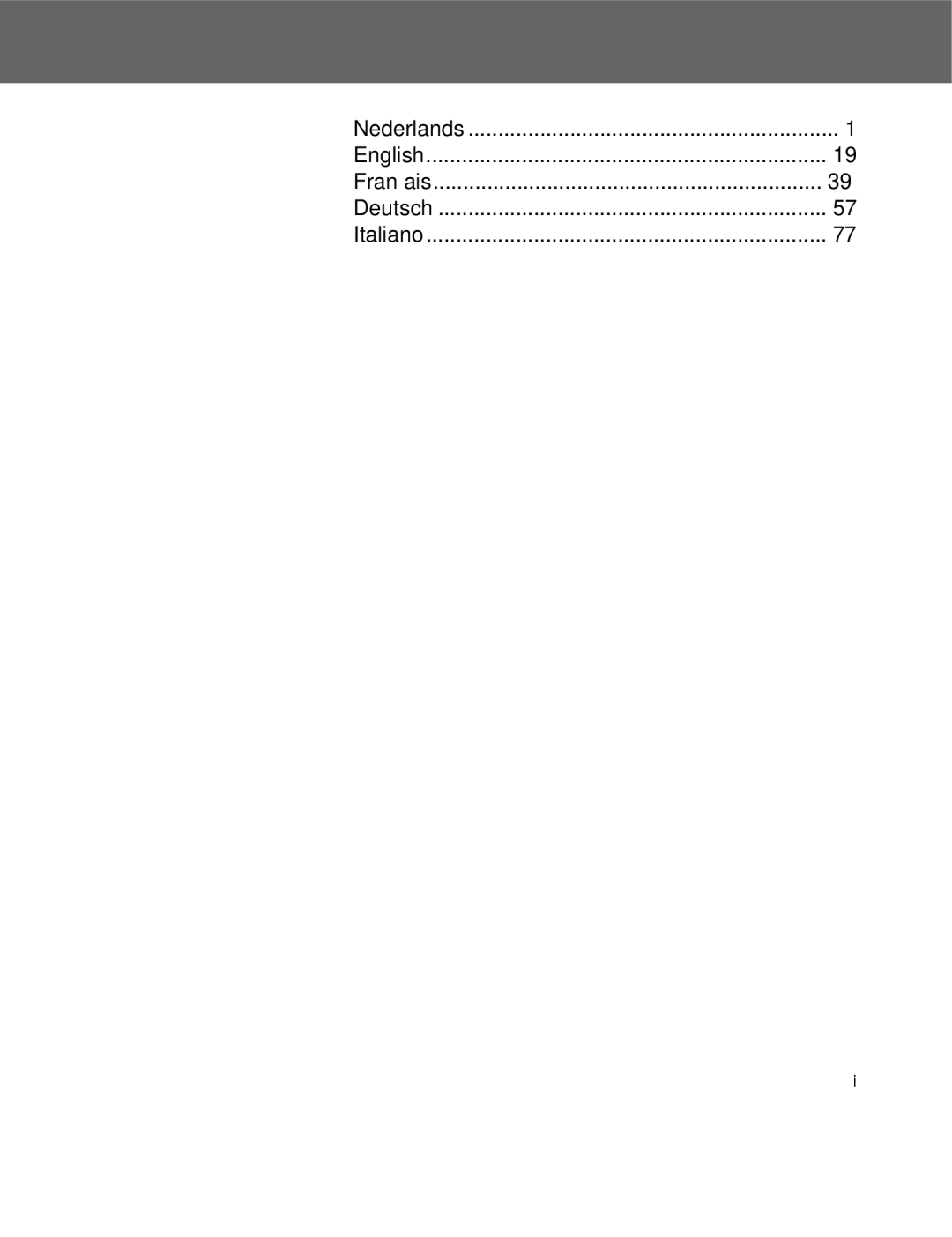 Panasonic EB-X300 manual Nederlands 