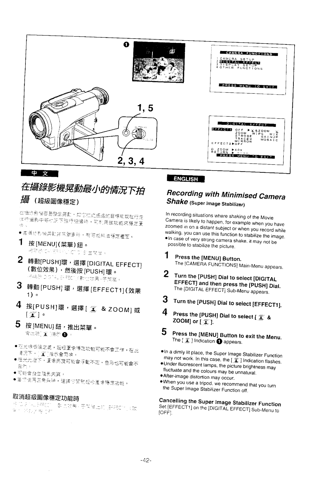 Panasonic ENA, NV-DS11EN manual 