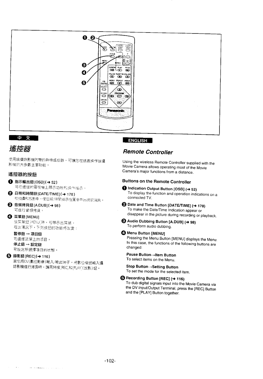 Panasonic ENA, NV-DS11EN manual 