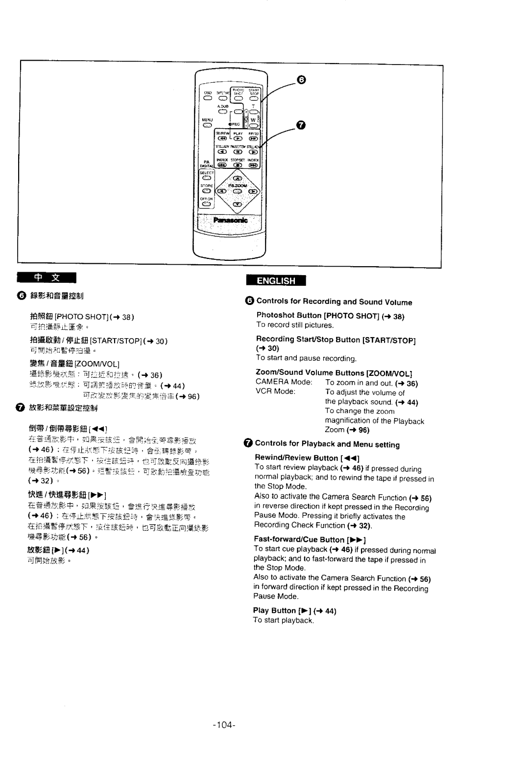 Panasonic NV-DS11EN, ENA manual 