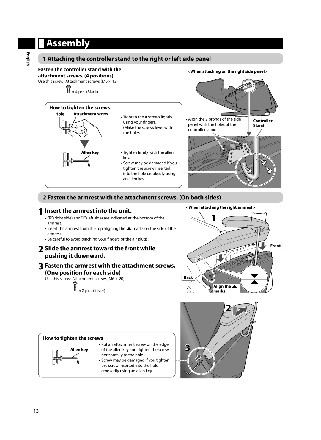 Panasonic EP-MA70 specifications Assembly 