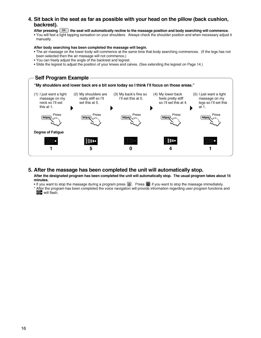 Panasonic EP3203 manual 