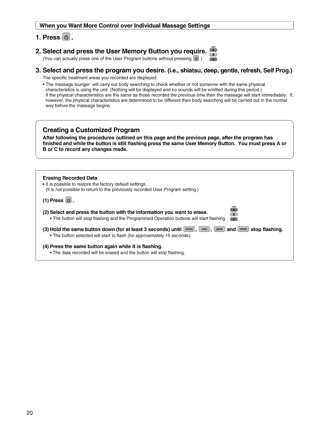 Panasonic EP3203 manual 