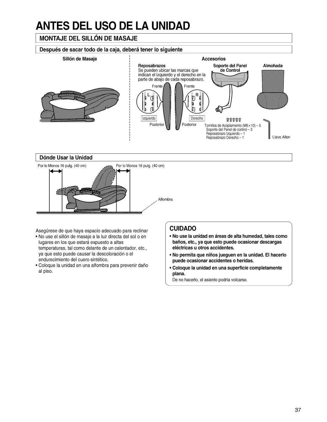 Panasonic EP3203 manual 