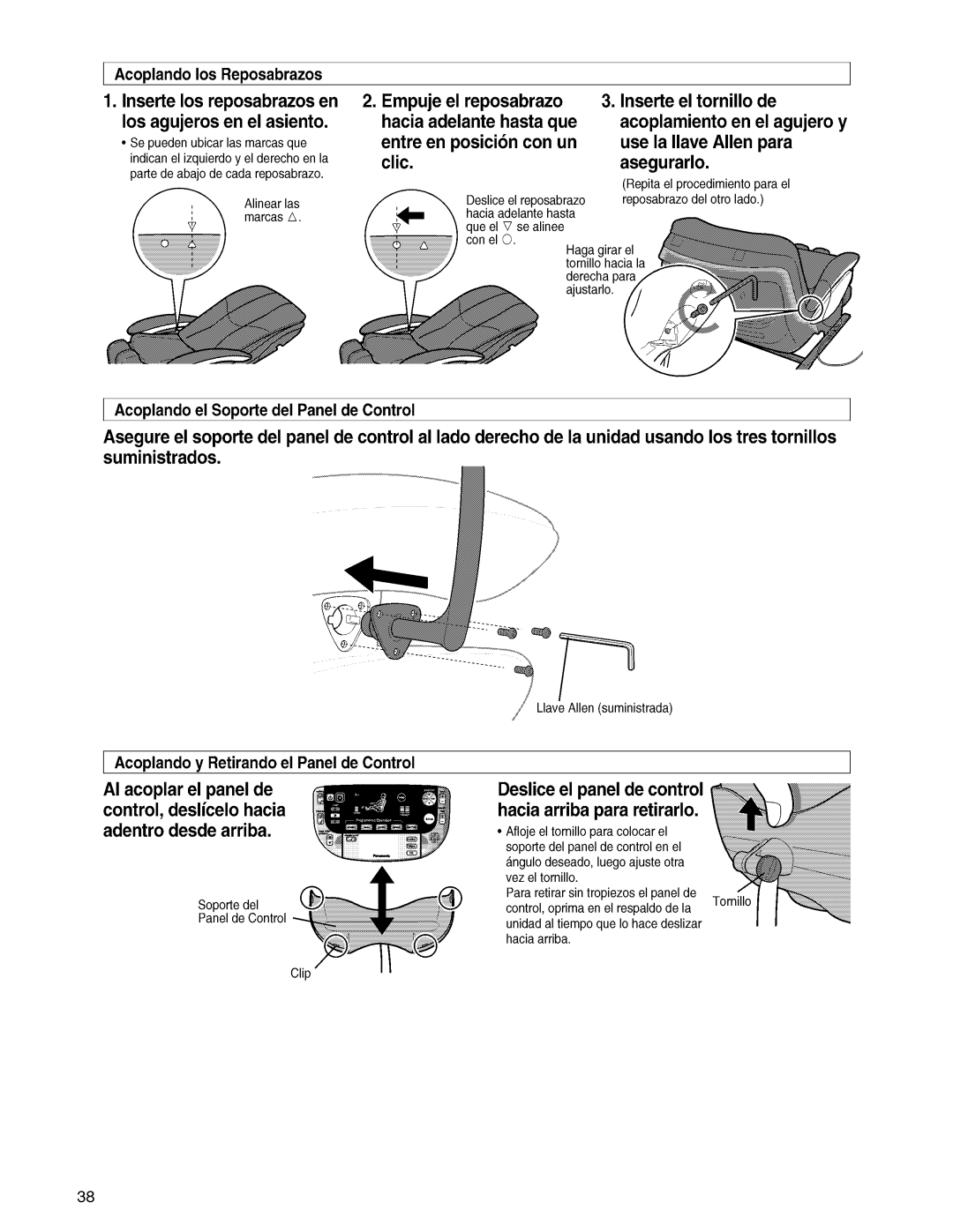 Panasonic EP3203 manual 