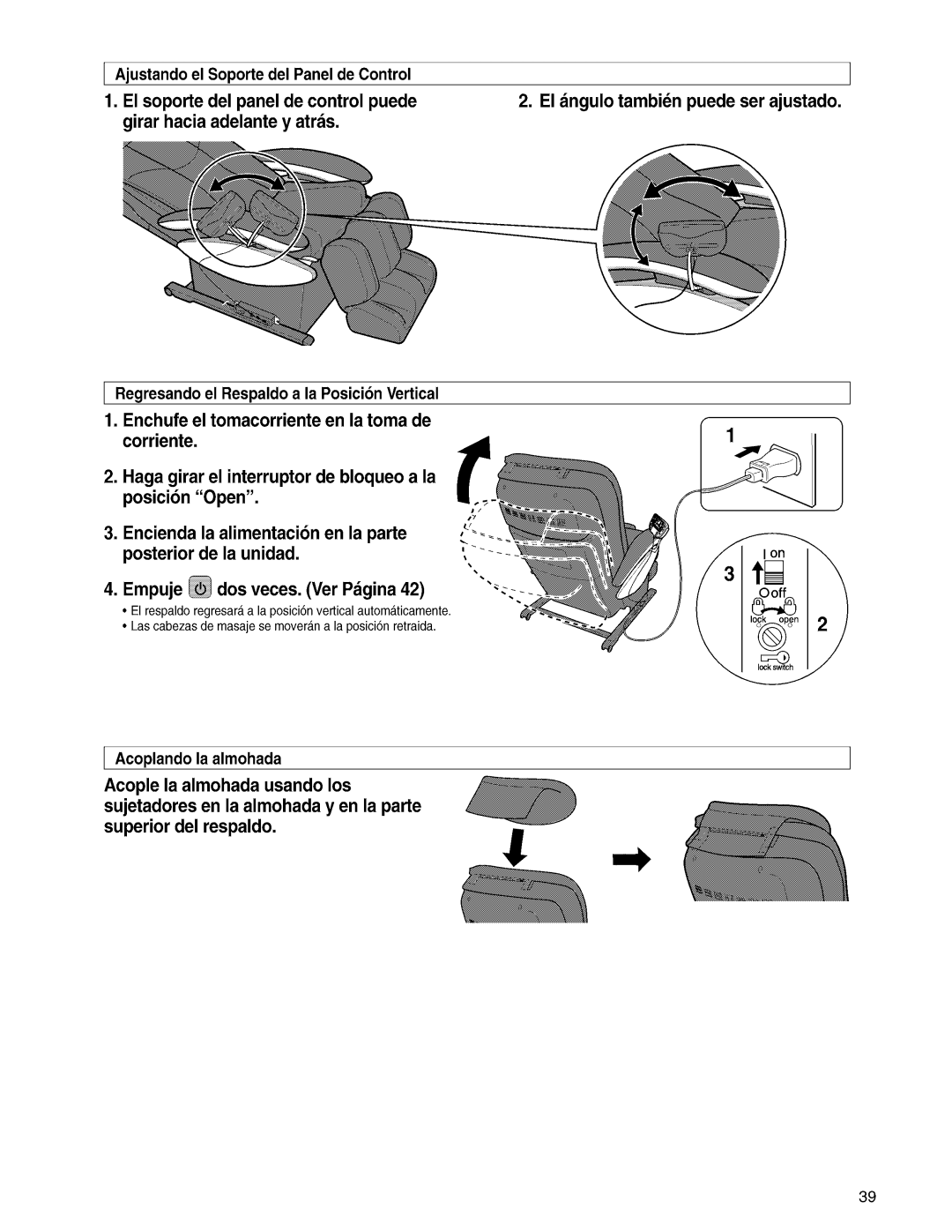 Panasonic EP3203 manual 