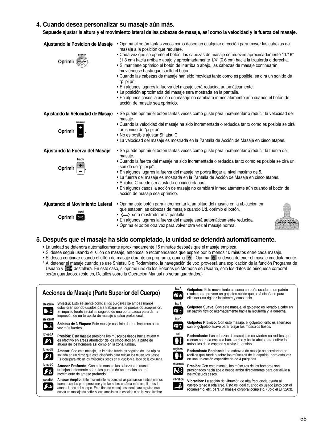 Panasonic EP3203 manual 