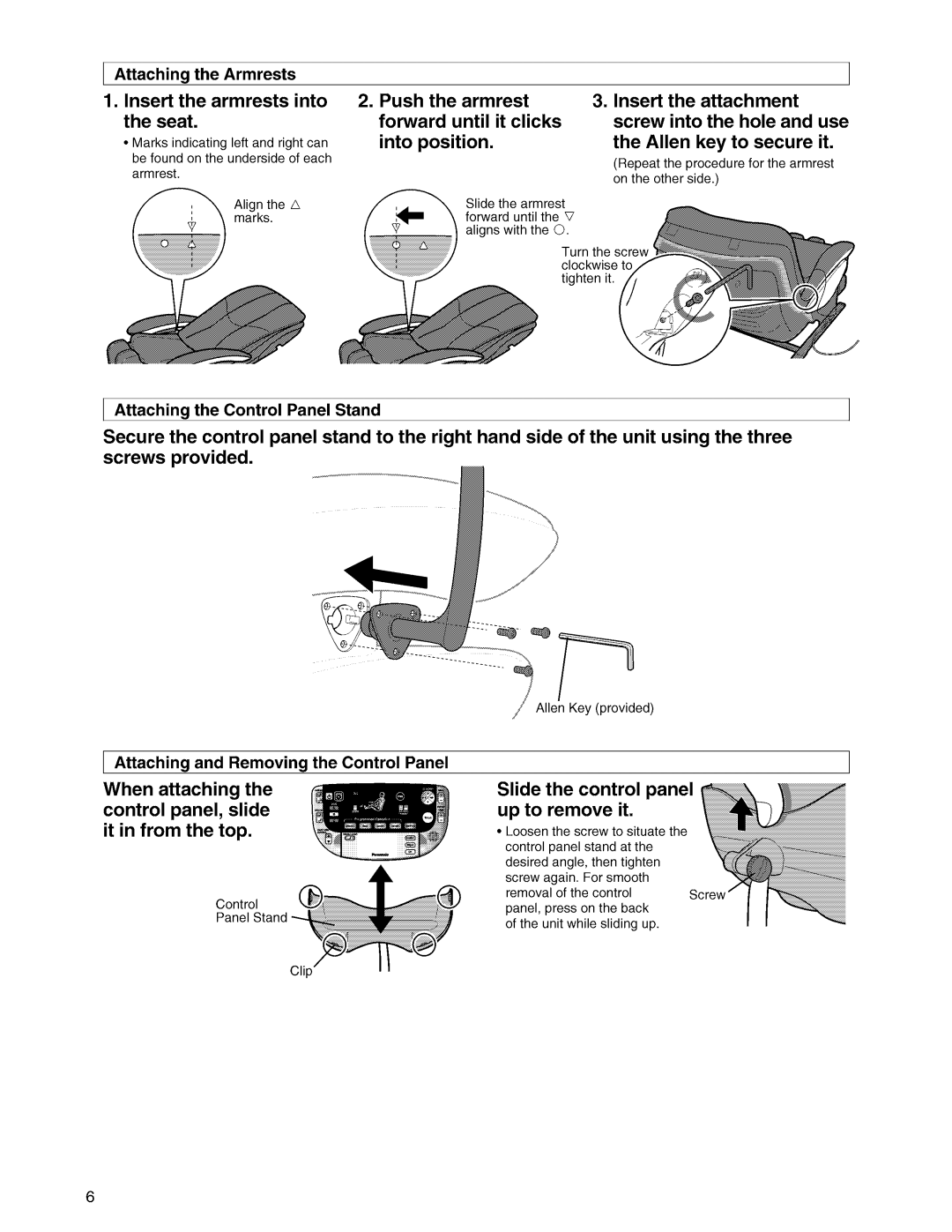 Panasonic EP3203 manual 