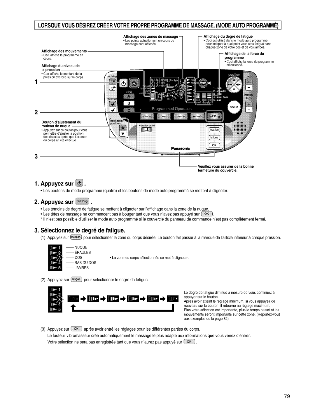 Panasonic EP3203 manual 