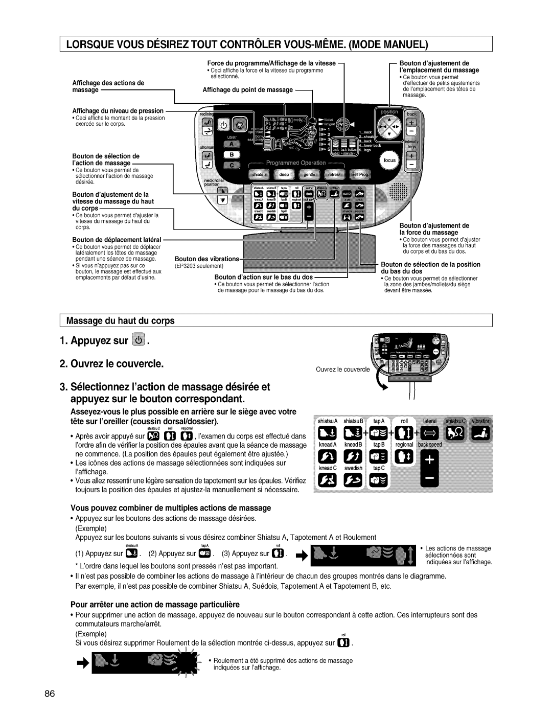 Panasonic EP3203 manual 