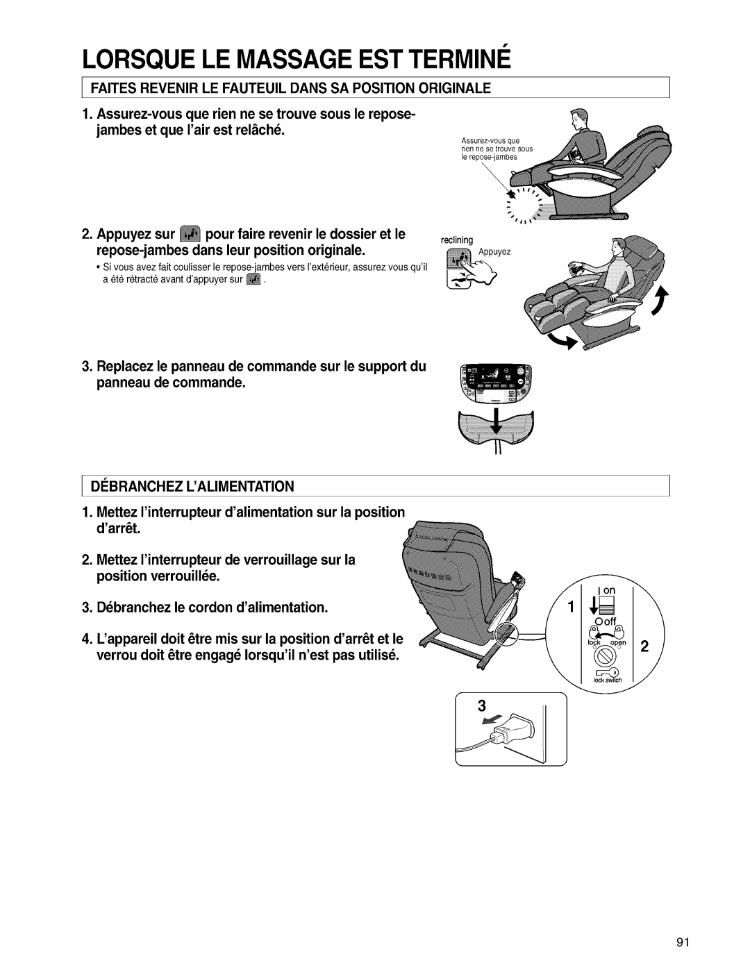 Panasonic EP3203 manual 