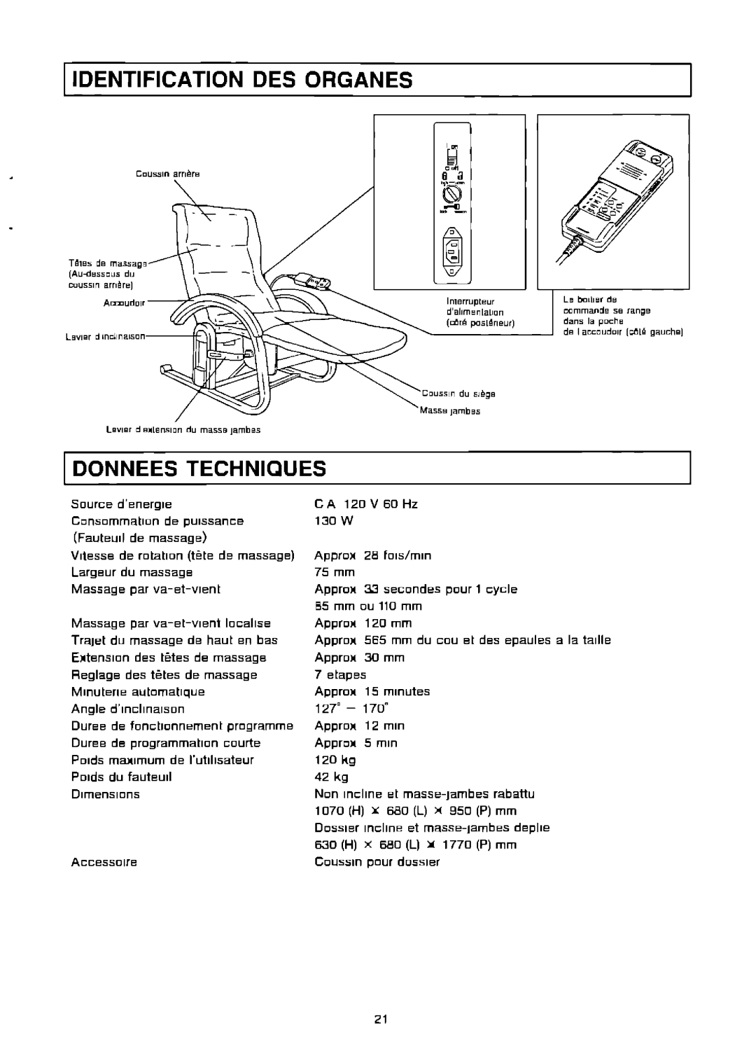 Panasonic EP574 manual 