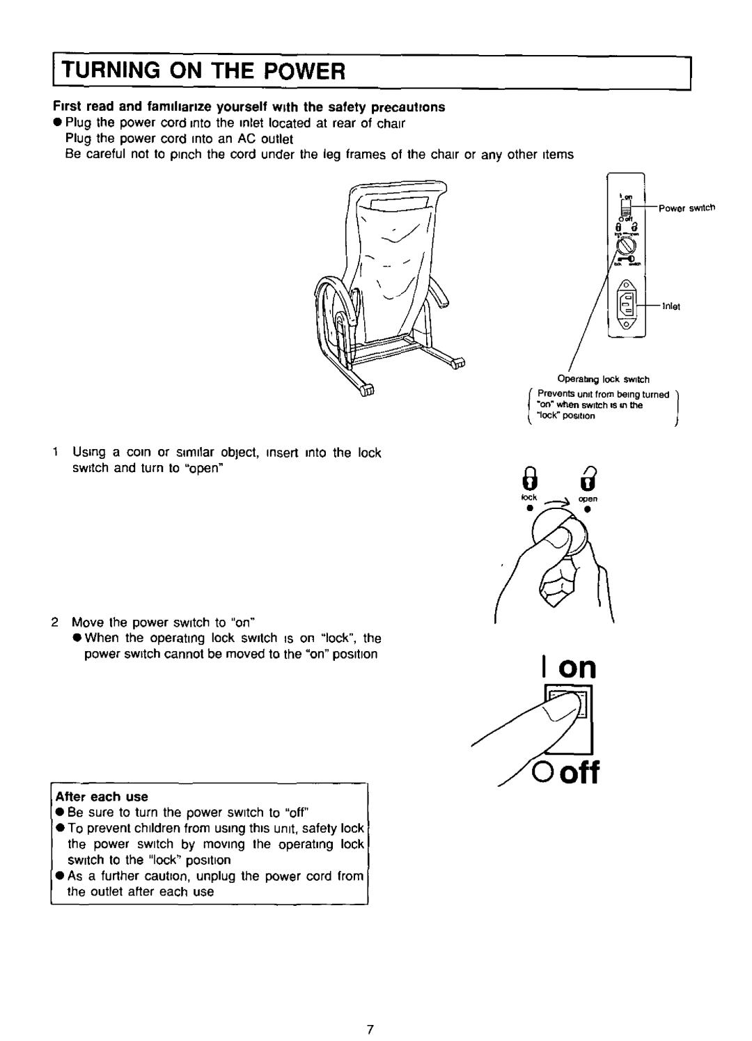 Panasonic EP574 manual 