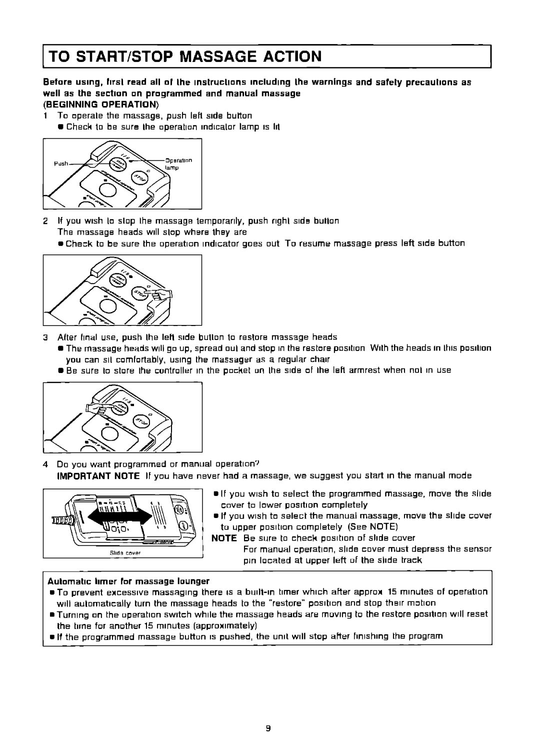 Panasonic EP574 manual 