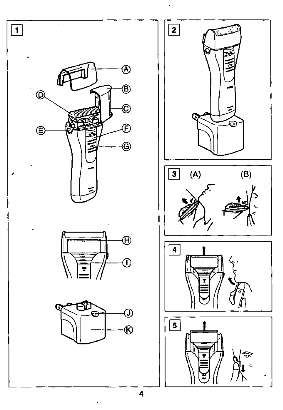 Panasonic ES364 manual 