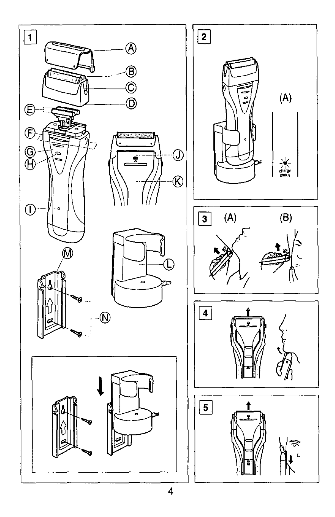 Panasonic ES4001 manual 