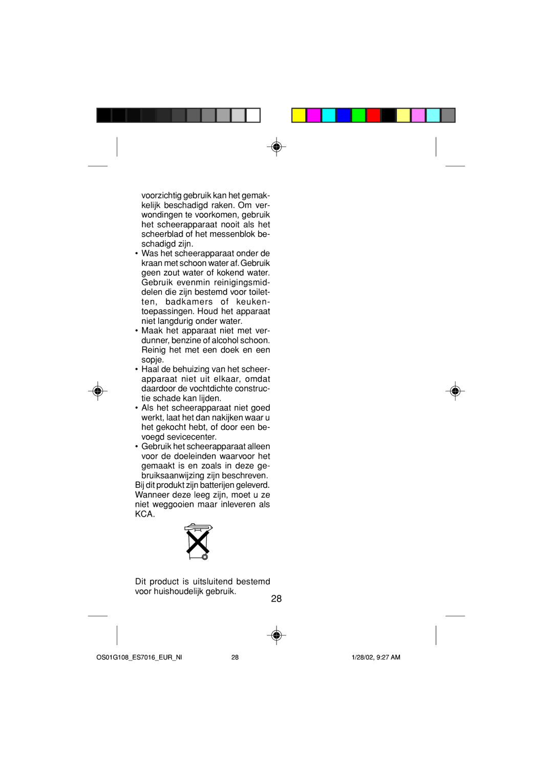 Panasonic operating instructions OS01G108ES7016EURNl 28/02, 927 AM 