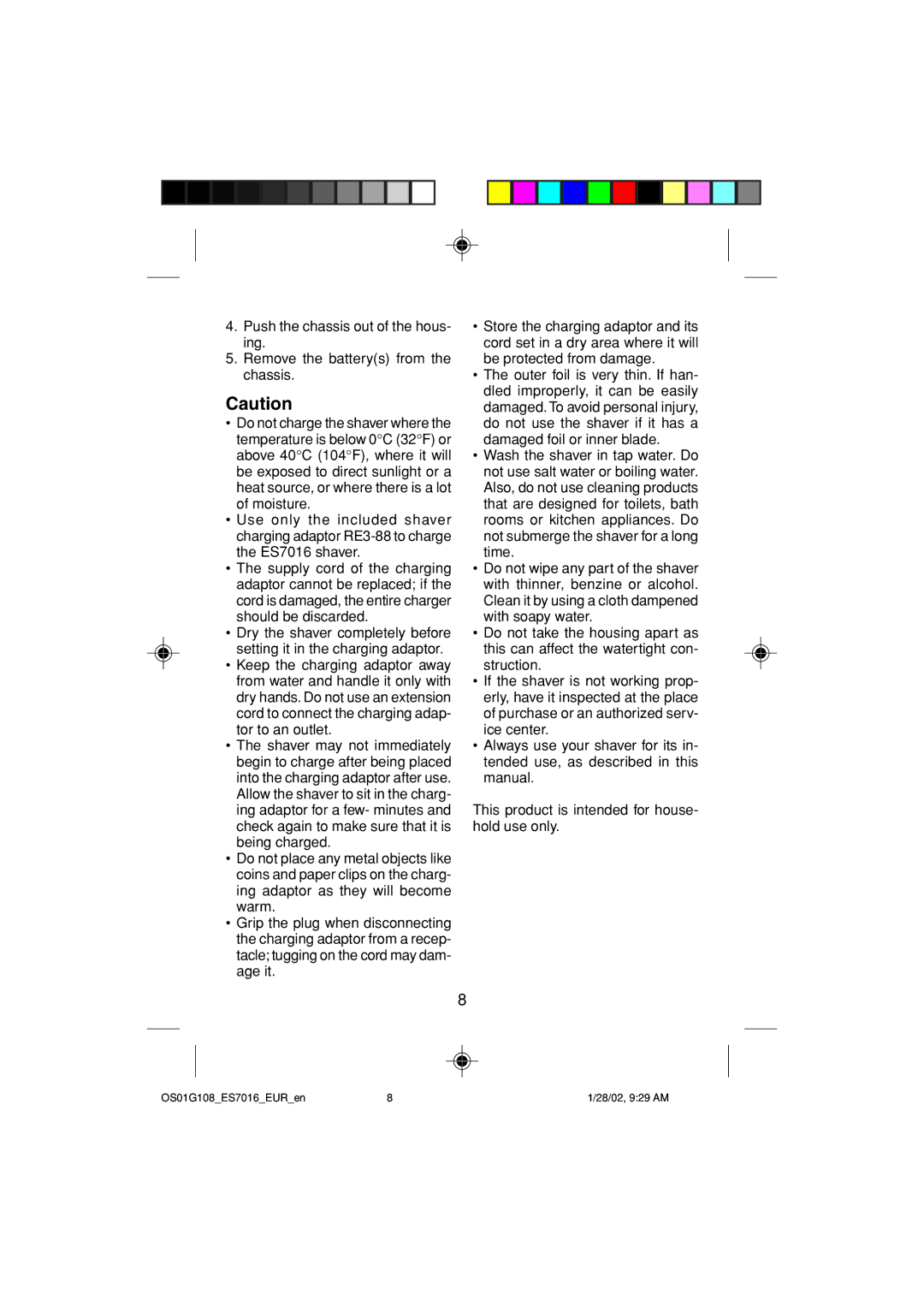 Panasonic operating instructions OS01G108ES7016EURen 28/02, 929 AM 