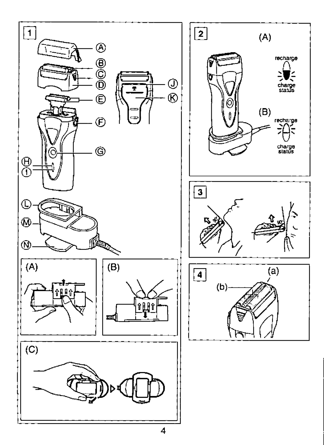 Panasonic ES8023, ES8024 manual 